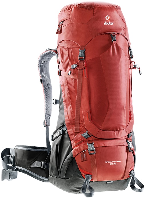 DEUTER Aircontact PRO 60 + 15 lava-anthracite