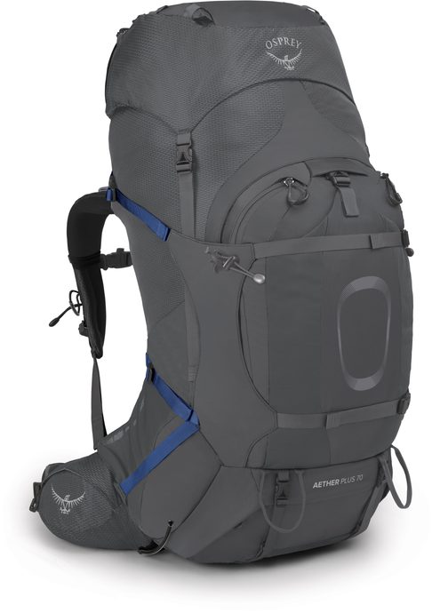 OSPREY AETHER PLUS 70, eclipse grey