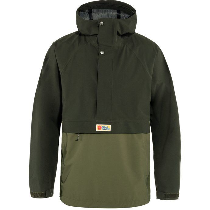 FJÄLLRÄVEN Vardag Hydratic Anorak M Deep Forest-Laurel Green