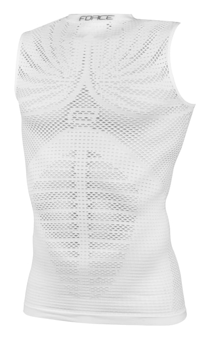 FORCE TROPIC sleeveless,white