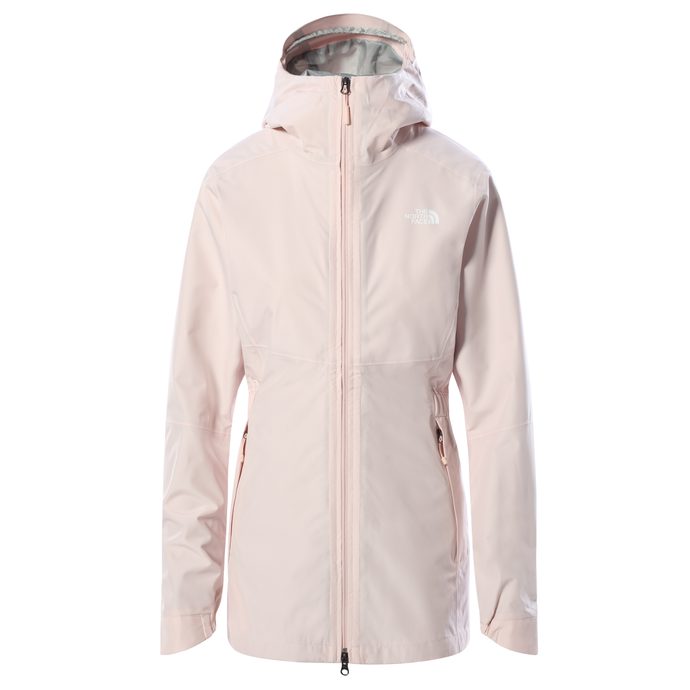 THE NORTH FACE WOMEN’S HIKESTELLER PARKA SHELL JACKET, pearl blush