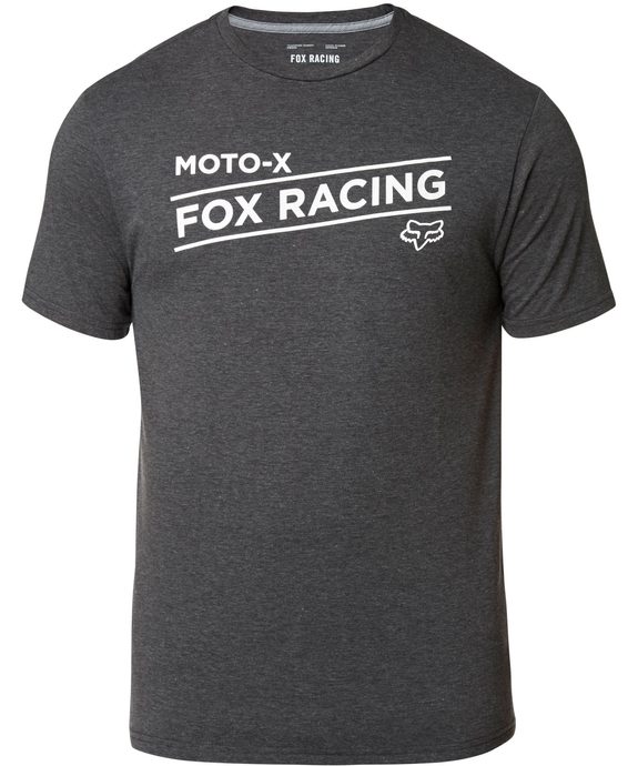 FOX Ss Tech Tee Heather Black