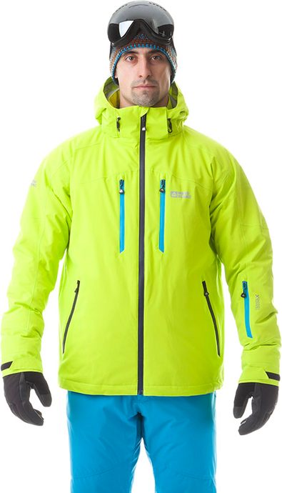 NORDBLANC NBWJM5806 VERTICAL jasně zelená - pánská lyžařská bunda