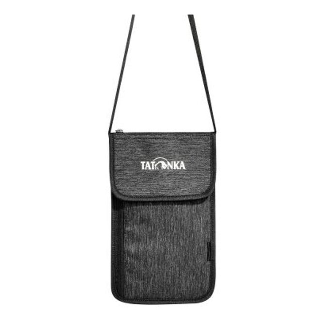 TATONKA NECK WALLET, off black