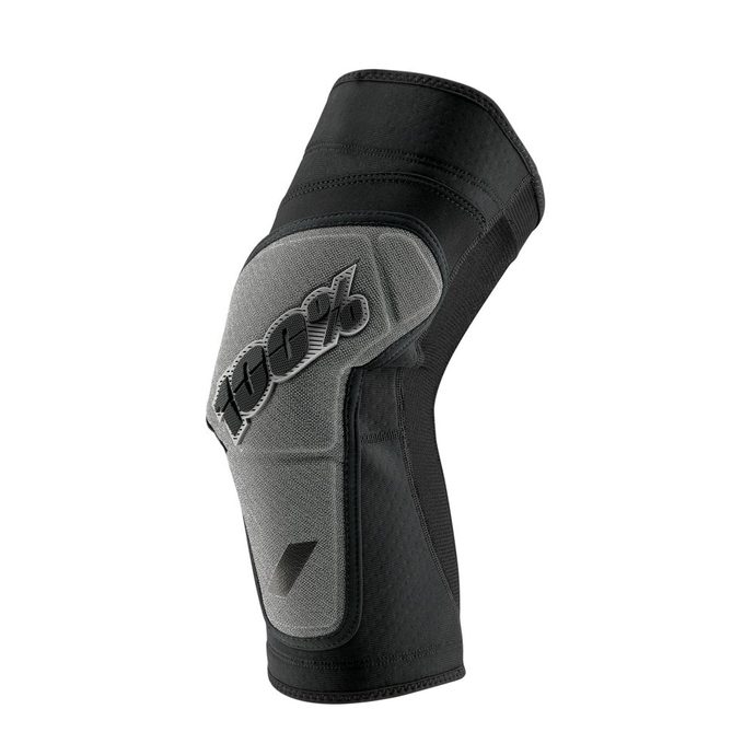 100% RIDECAMP Knee Guards Black/Grey