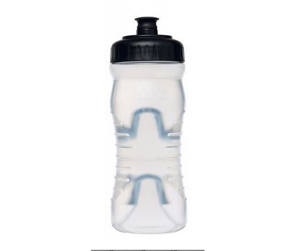 FABRIC 600ml CLEAR/BLACK CAP