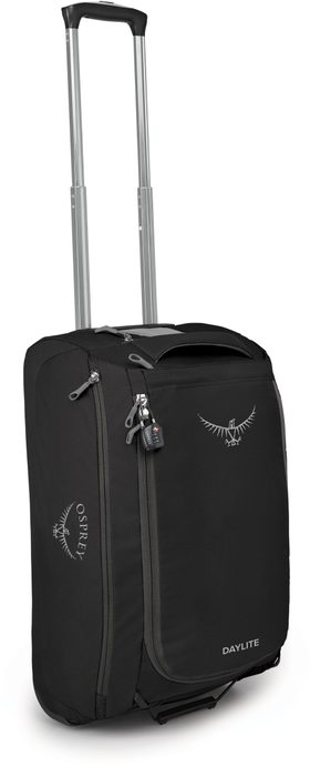 OSPREY DAYLITE CARRY-ON WHLD DUFFEL 40, black