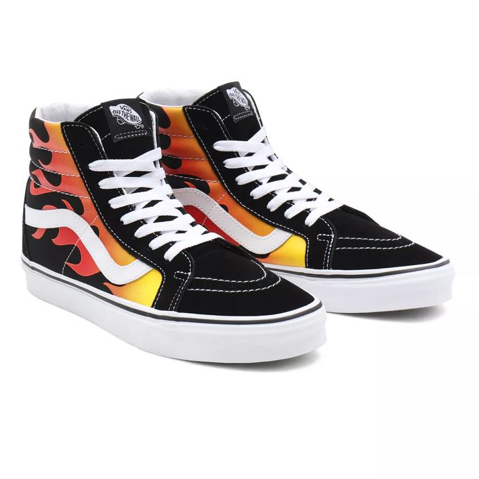 VANS UA SK8-Hi Reissue (flame) black/black/true white