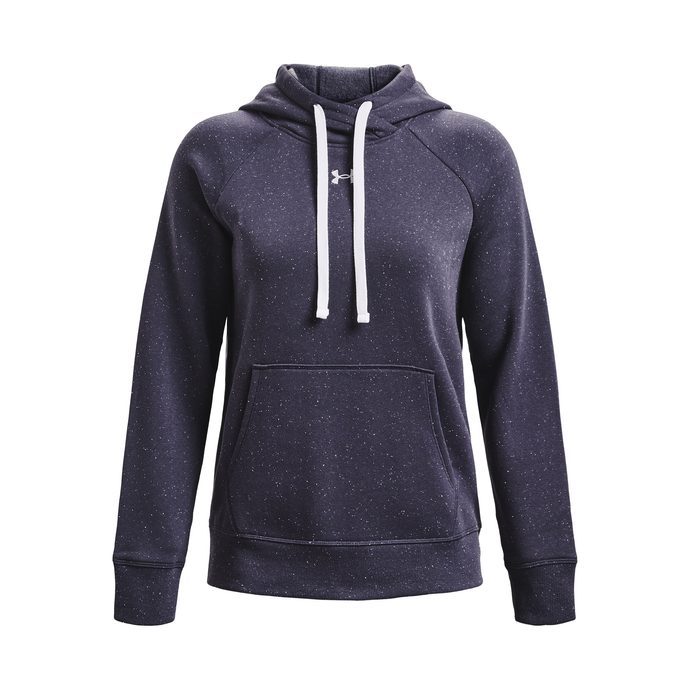 UNDER ARMOUR Rival Fleece HB Hoodie, Gray/white