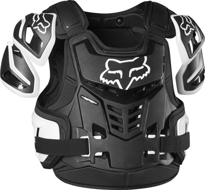 FOX Raptor Vest, Ce Black/White