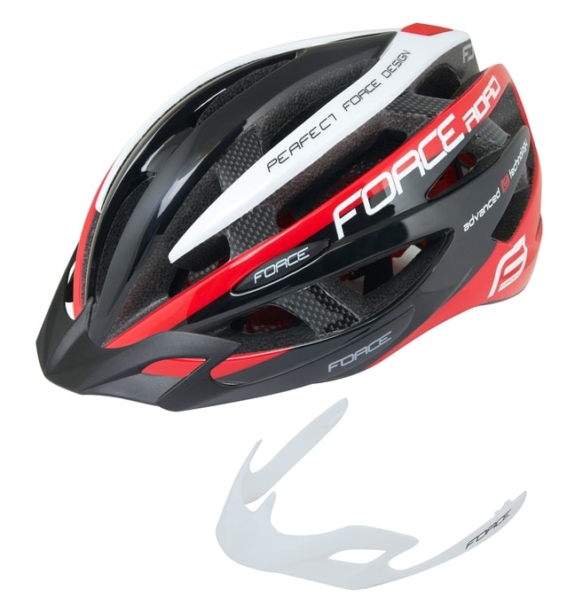 FORCE ROAD JUNIOR, black-red-white XS-S