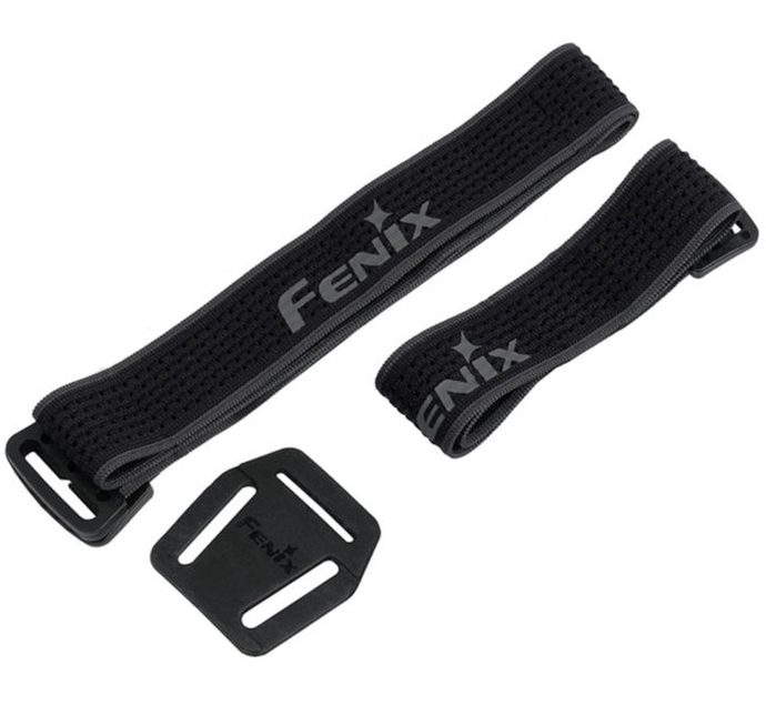 FENIX Black strap set AFH-02 for Fenix headlamps