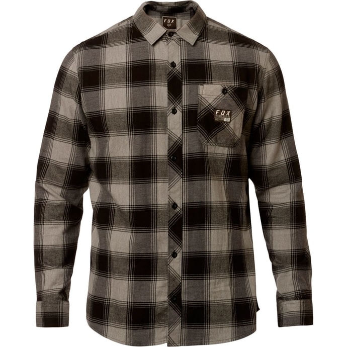 FOX Longview Ltwt Flannel Heather Graphite