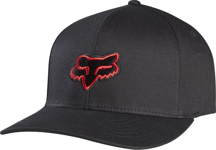 FOX Legacy Flexfit Black/Red - kšiltovka