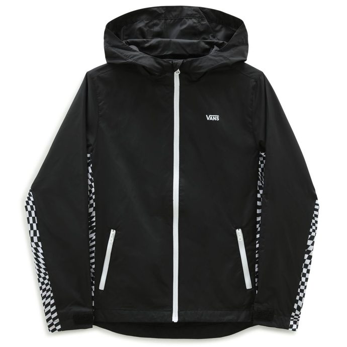 VANS BY WARP CHECK WINDBREAKER BOYS Black