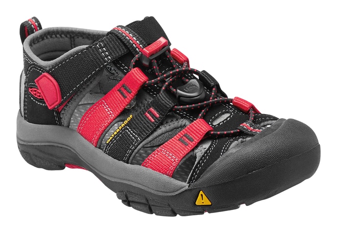 KEEN NEWPORT H2 K, black/racing red multi