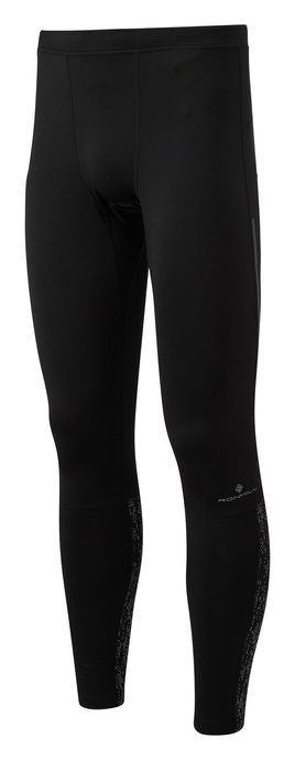 RONHILL M LIFE NIGHT RUNNER TIGHT, black/ref