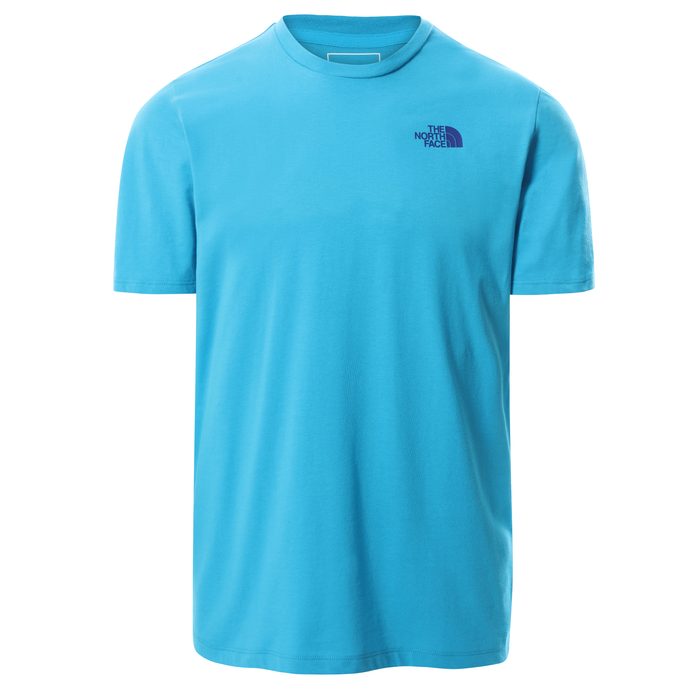 THE NORTH FACE M FOUNDATION TEE, Meridian Blue
