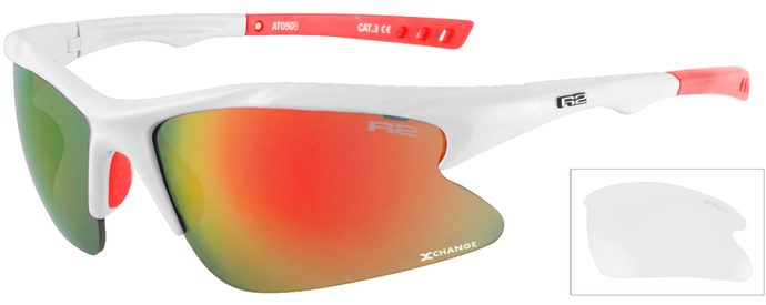 RELAX AT050B R2 MISSION - Sportovní sluneční brýle bílé