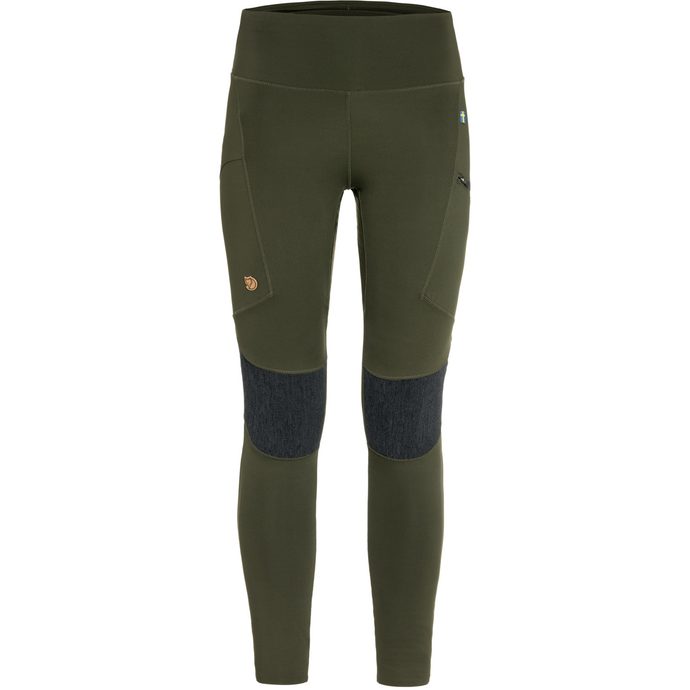 FJÄLLRÄVEN Abisko Trekking Tights HD W, Deep Forest