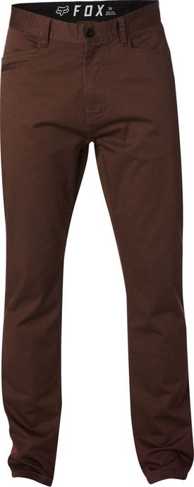 FOX Stretch chino pant Merlot Red