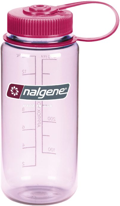 NALGENE Wide Mouth 500ml Clear Pink