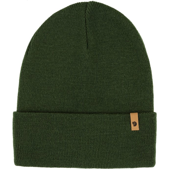 FJÄLLRÄVEN Classic Knit Hat, Deep Forest