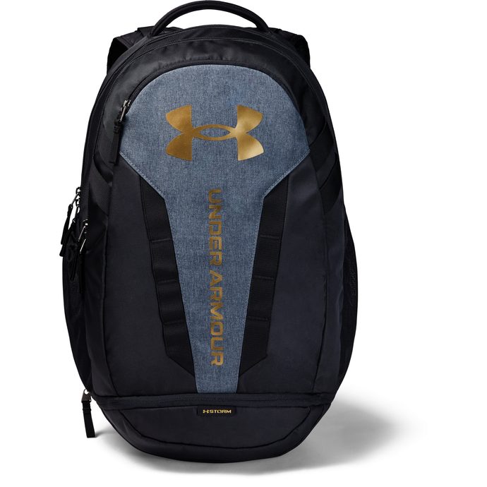 UNDER ARMOUR UA Hustle 5.0 Backpack 29, Black/gold