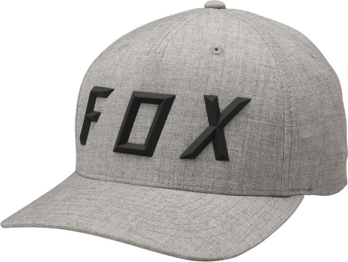 FOX Sonic Moth Flexfit Hat, heather gray