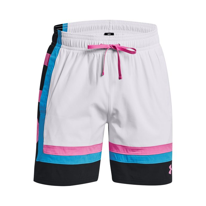 UNDER ARMOUR UA Baseline Woven Short II, White