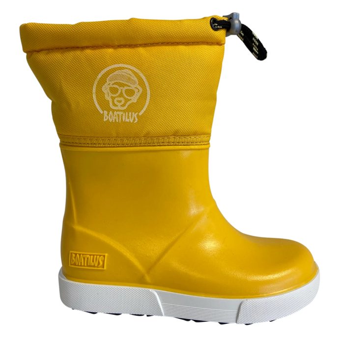 BOATILUS PENGUY RAIN BOOT WORM LINING C yellow