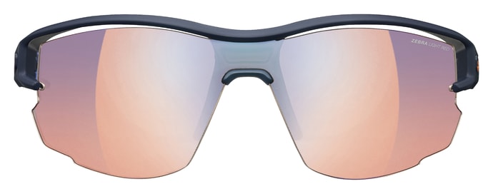 JULBO AERO Zebra light RED, dark blue/dark blue