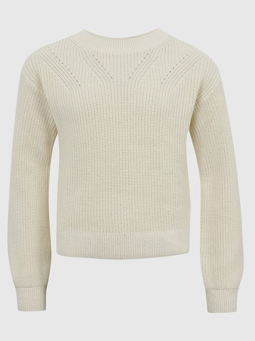 GAP 496311-01 Dětský pletený svetr Béžová
