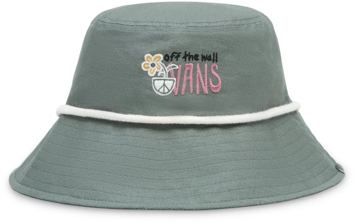 VANS IN OUR HANDS BUCKET HAT IN OUR HANDS DUCK GREEN