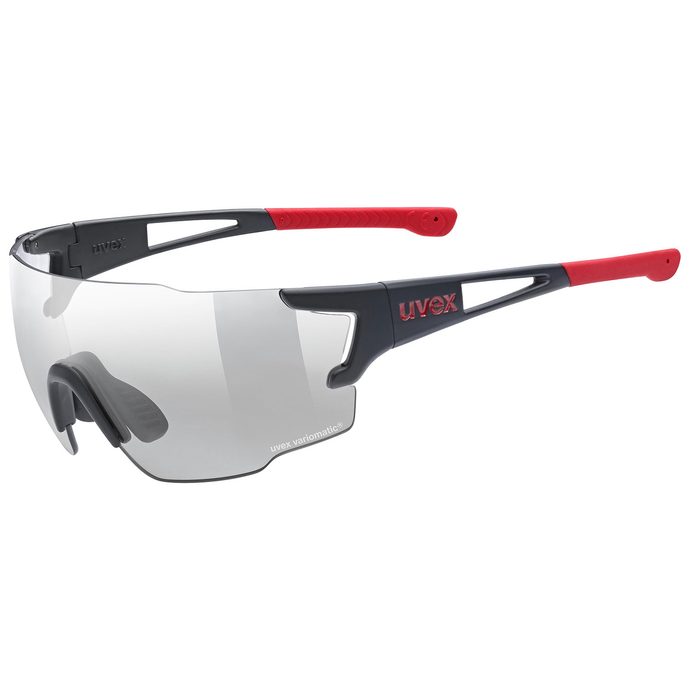 UVEX SPORTSTYLE 804 VM, BLACK MAT - RED 2022