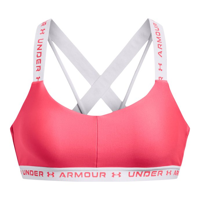 Under Armour Low Crossback sportski grudnjak pink M