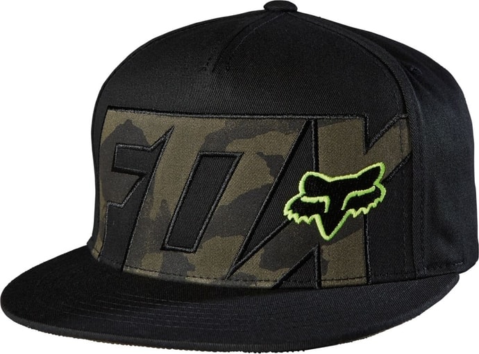 FOX 17701 001 Ozwego Snapback, black - kšiltovka