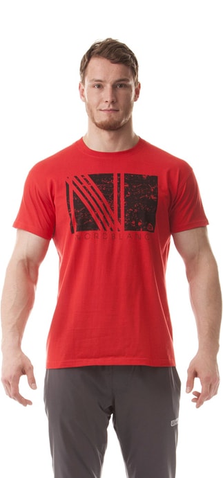 NORDBLANC NBFMT5937 SPICE červená - pánské tričko