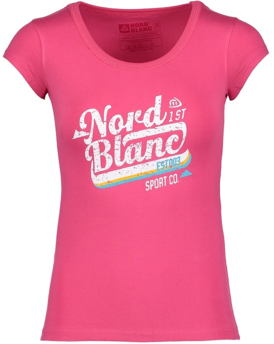 NORDBLANC NBFLT5949 GIRLIE růžová - dámské tričko