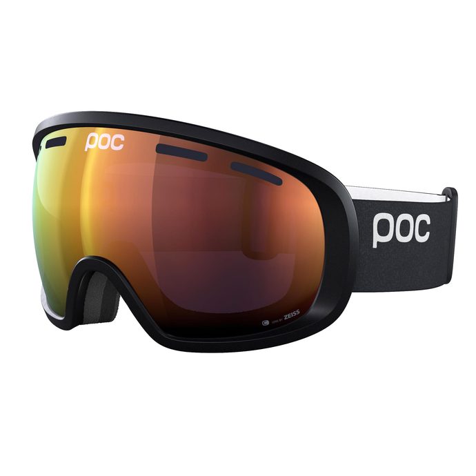 POC Fovea Clarity, Uranium Black/Spektris Orange