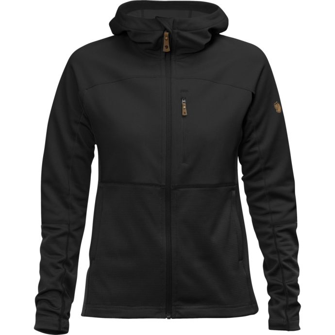 FJÄLLRÄVEN Abisko Trail Fleece W Black