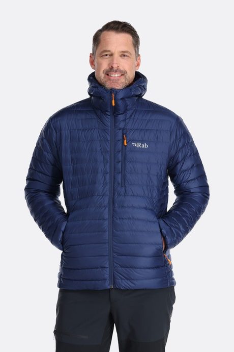 RAB Microlight Alpine Jacket, deep ink (marmalade)