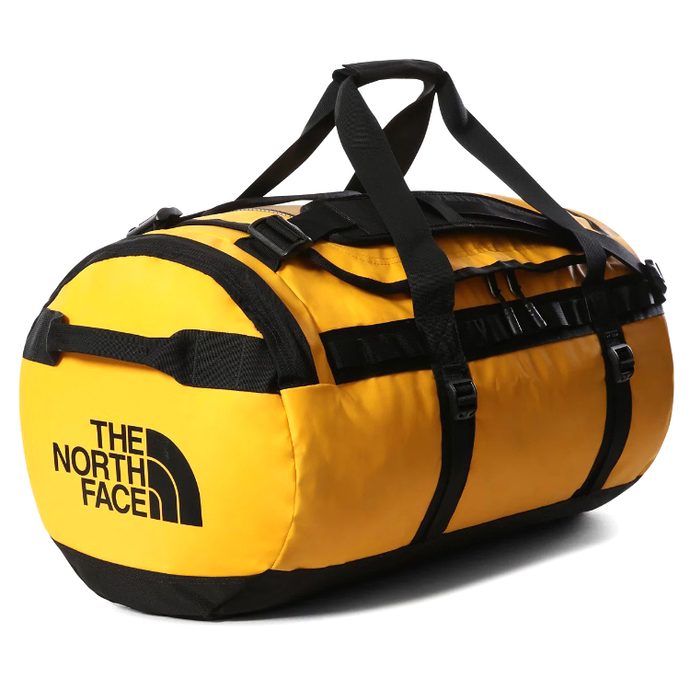 THE NORTH FACE BASE CAMP DUFFEL M, 71L SUMMIT GOLD/TNF BLACK