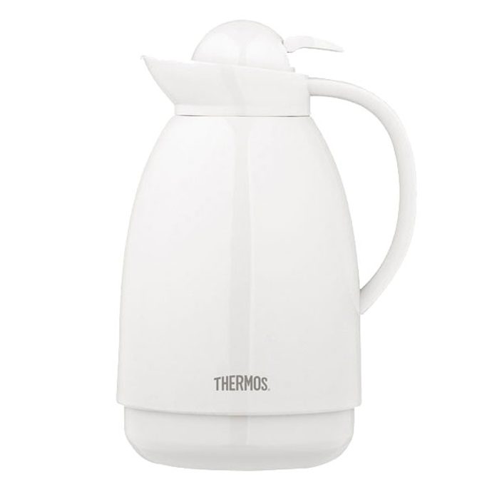 THERMOS Glass thermo can 1000 ml white