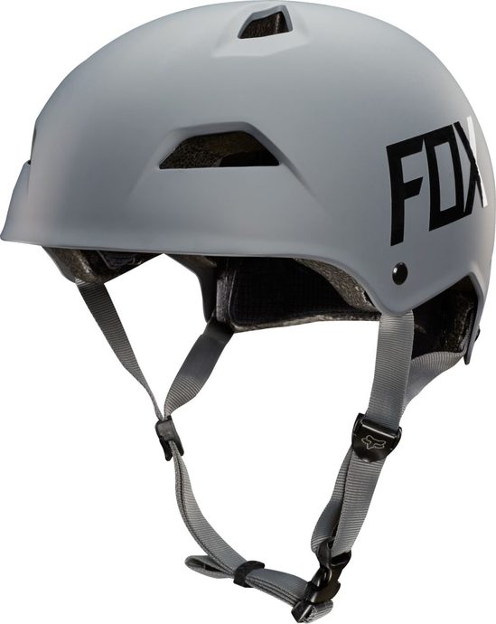 FOX Flight Hardshell Grey - dirt jump přilba