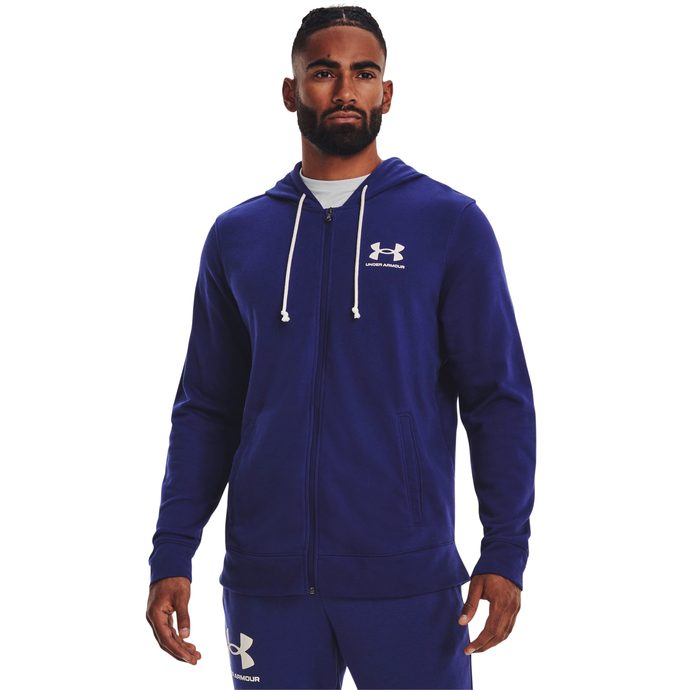 UNDER ARMOUR Rival Terry LC FZ, blue