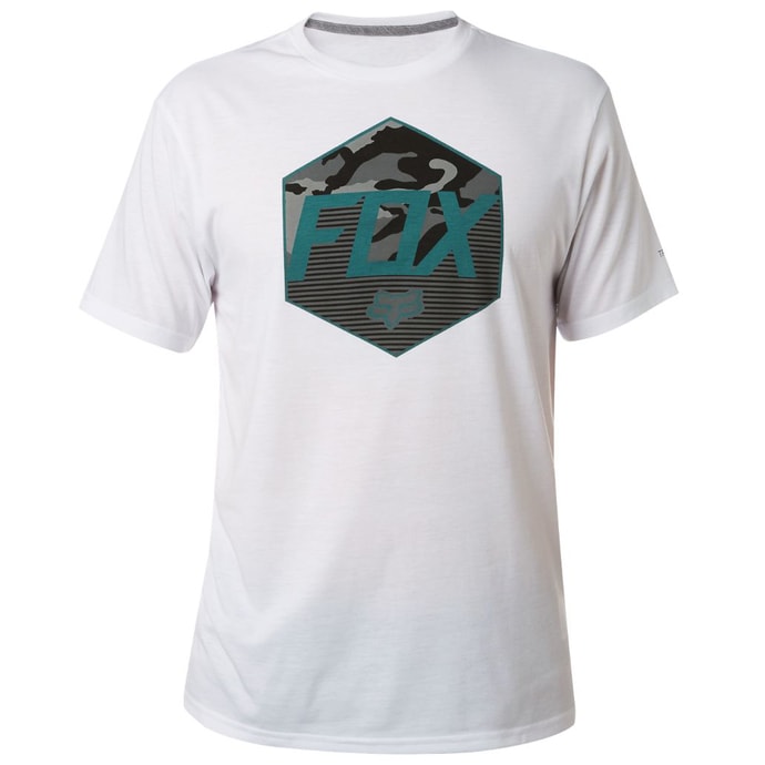 FOX Kaster Ss Tech Tee, optic white