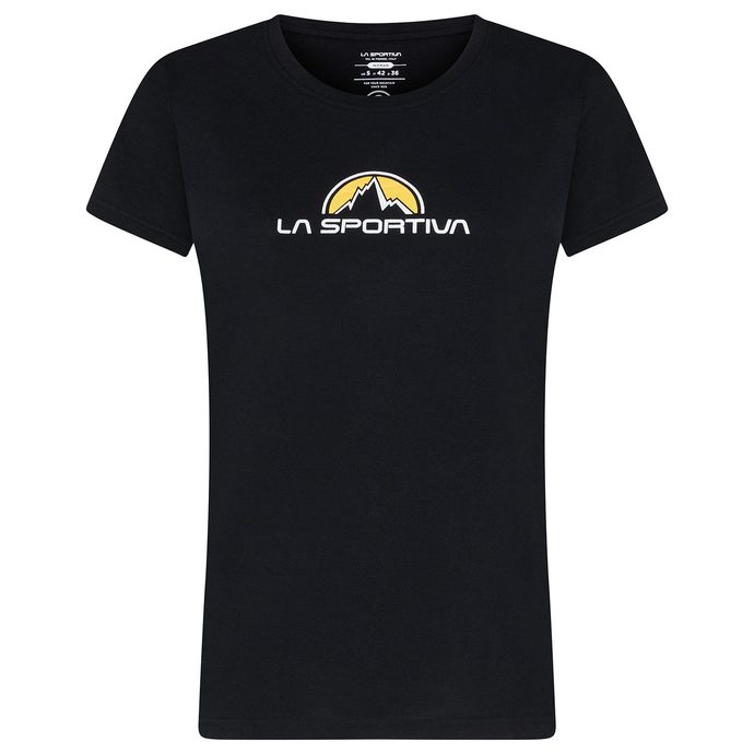 LA SPORTIVA Promo Tee W, Black/Yellow