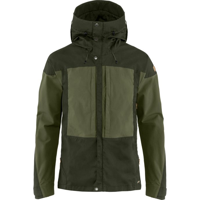 FJÄLLRÄVEN Keb Jacket M Deep Forest-Laurel Green