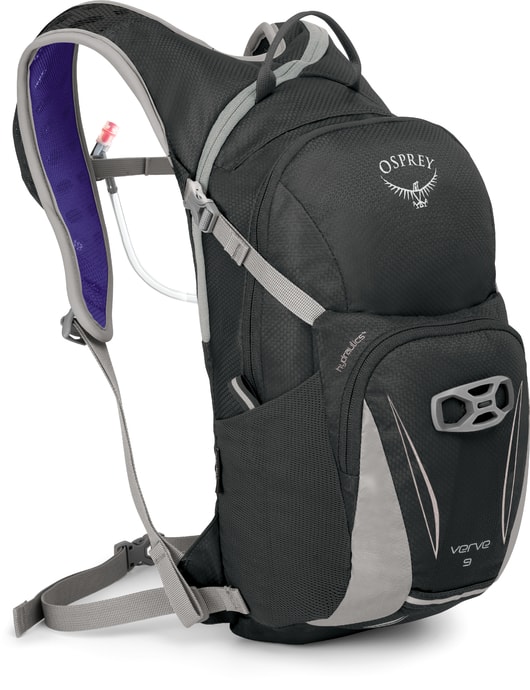 OSPREY Verve 9 Raven Black - cyklistický batoh